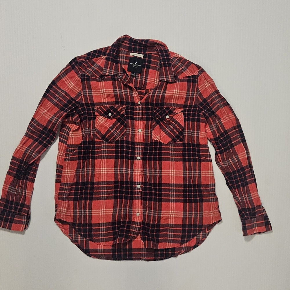 American Eagle Plaid Shirt